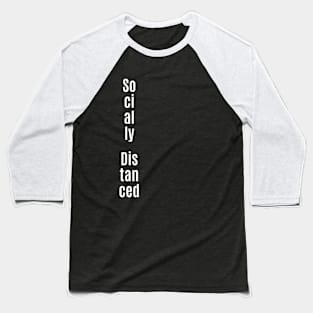 Social Distancing Baseball T-Shirt